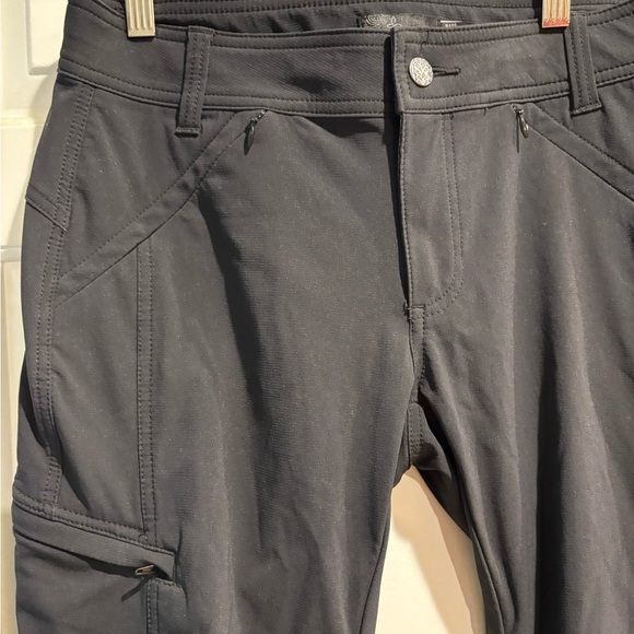 Prana hiking climbing pants black sz 8 active - Picture 2 of 6